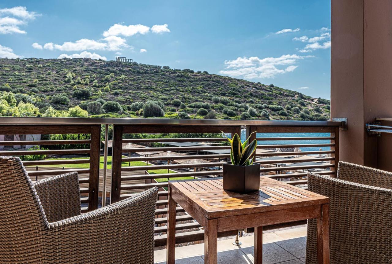 Aegeon Beach Hotel سونيو المظهر الخارجي الصورة