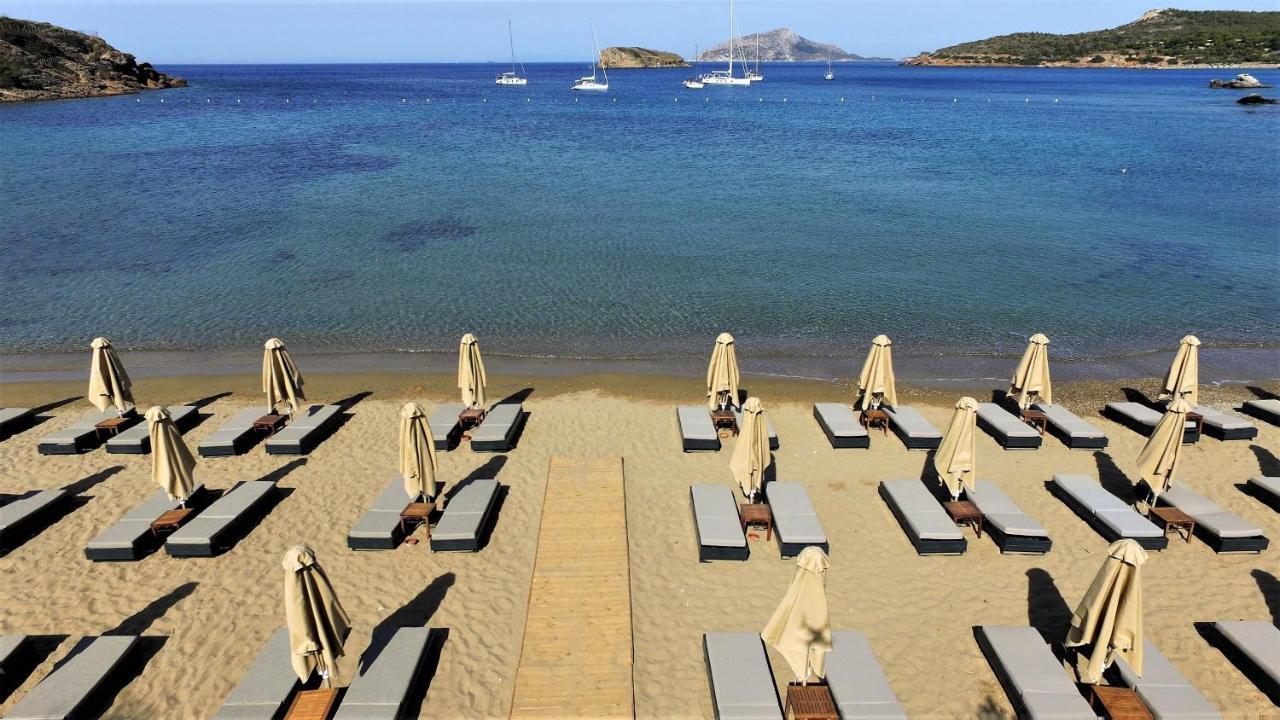 Aegeon Beach Hotel سونيو المظهر الخارجي الصورة