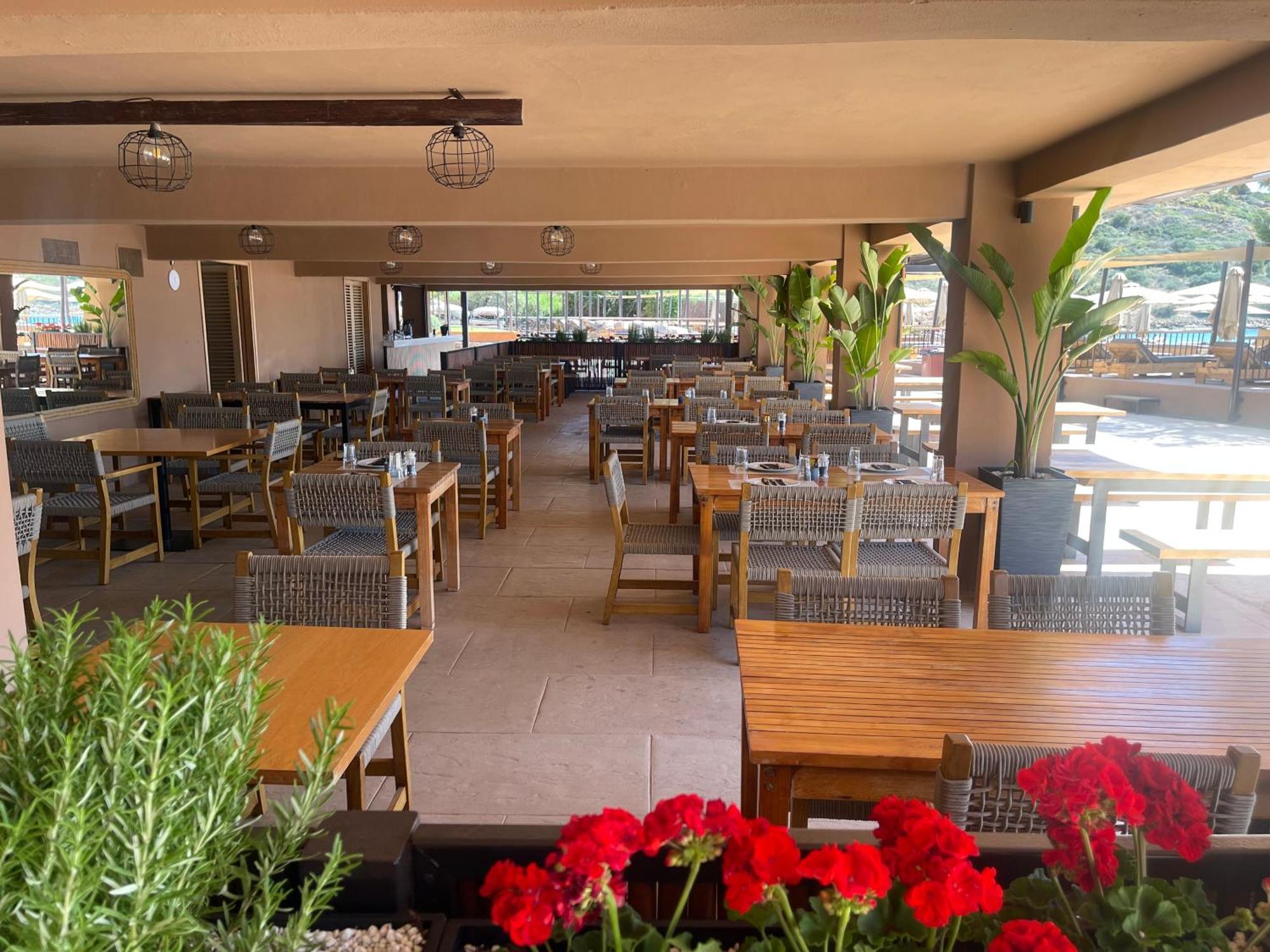 Aegeon Beach Hotel سونيو المظهر الخارجي الصورة